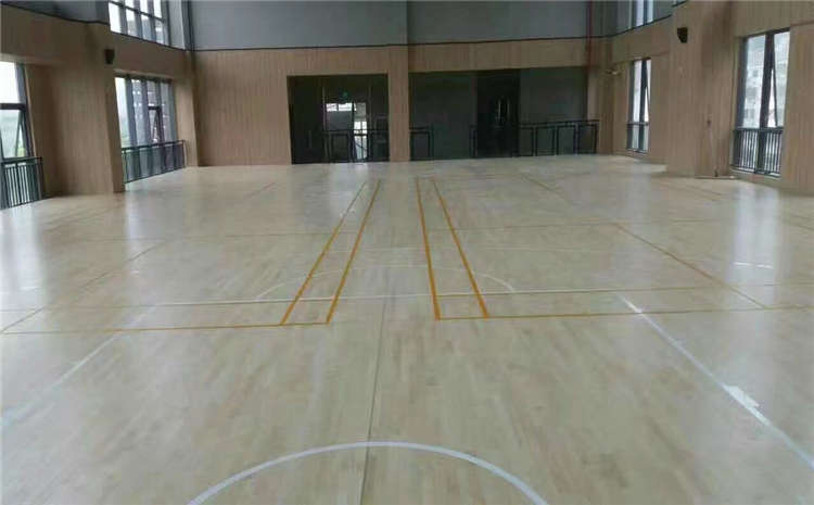 上海硬木企口運動木地板怎么安裝